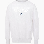Grand Traverse Academy Mustangs <span class="pdp-name-mascot">Grand Traverse Academy Mustangs</span> MV Sport Men's Fundamental Fleece Crew Front Thumbnail