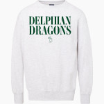 Delphian Dragons <span class="pdp-name-mascot">Delphian Dragons</span> MV Sport Men's Fundamental Fleece Crew Front Thumbnail