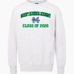 Mount Alvernia Academy Hawks MV Sport Men's Fundamental Fleece Crew Front Thumbnail