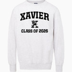 Xavier Falcons <span class="pdp-name-mascot">Xavier Falcons</span> MV Sport Men's Fundamental Fleece Crew Front Thumbnail