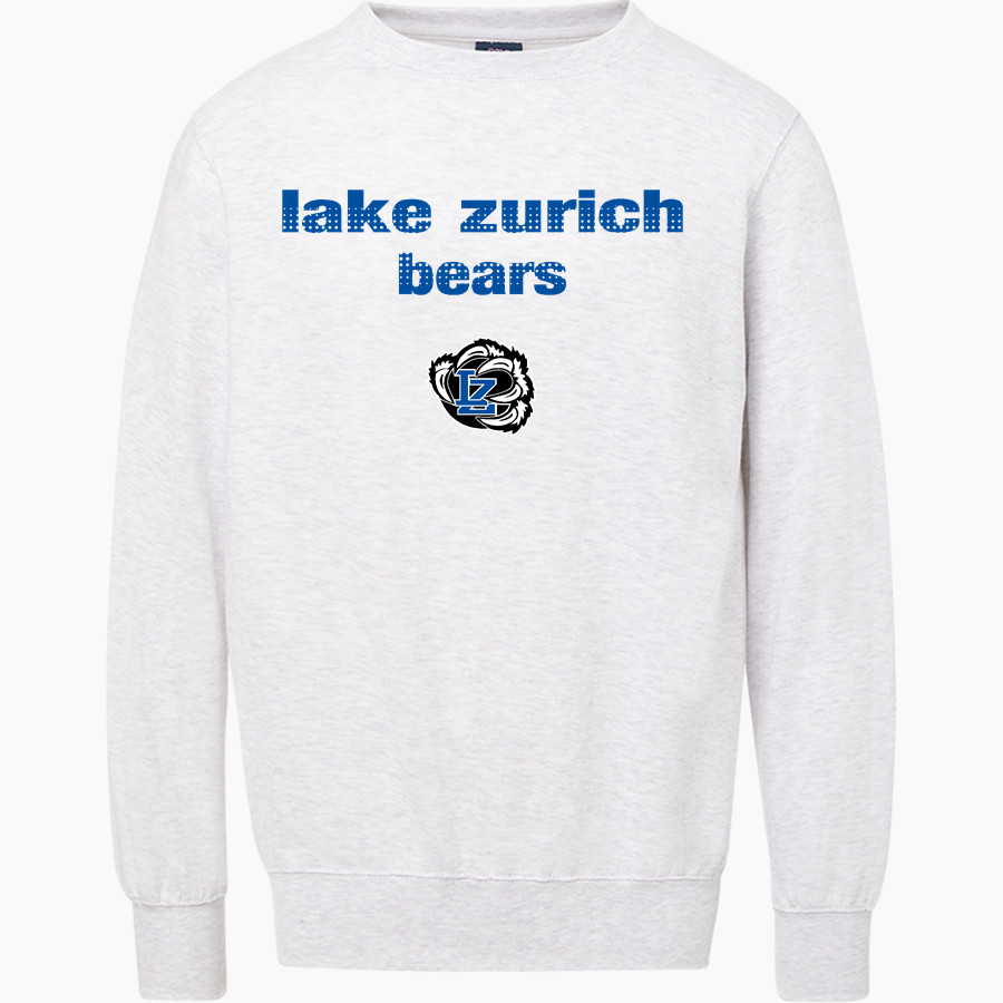 LAKE ZURICH HIGH SCHOOL BEARS <span class="pdp-name-mascot">LAKE ZURICH BEARS</span> MV Sport Men's Fundamental Fleece Crew