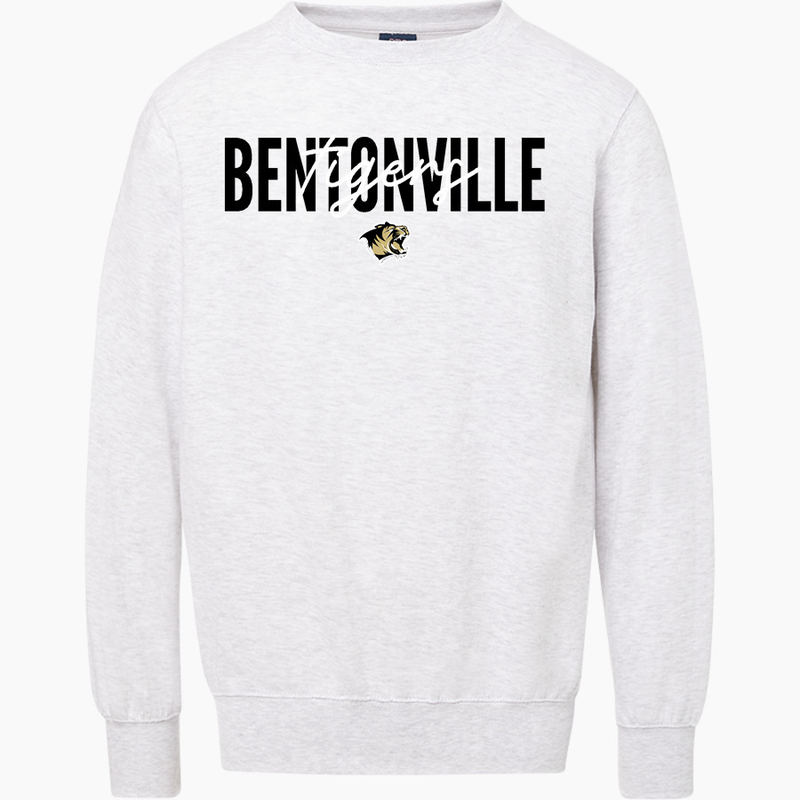 BENTONVILLE HIGH SCHOOL TIGERS <span class="pdp-name-mascot">BENTONVILLE TIGERS</span> MV Sport Men's Fundamental Fleece Crew