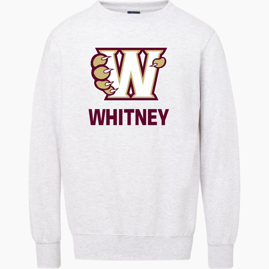Whitney Wildcats MV Sport Men's Fundamental Fleece Crew