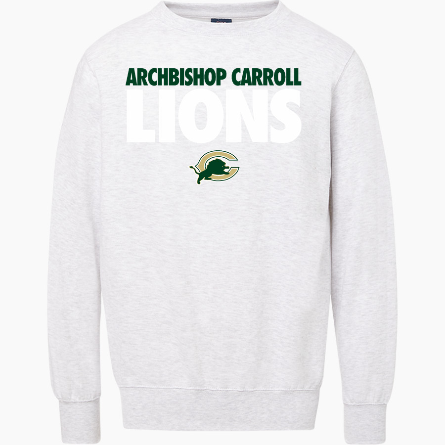 ARCHBISHOP CARROLL HIGH SCHOOL LIONS <span class="pdp-name-mascot">ARCHBISHOP CARROLL LIONS</span> MV Sport Men's Fundamental Fleece Crew