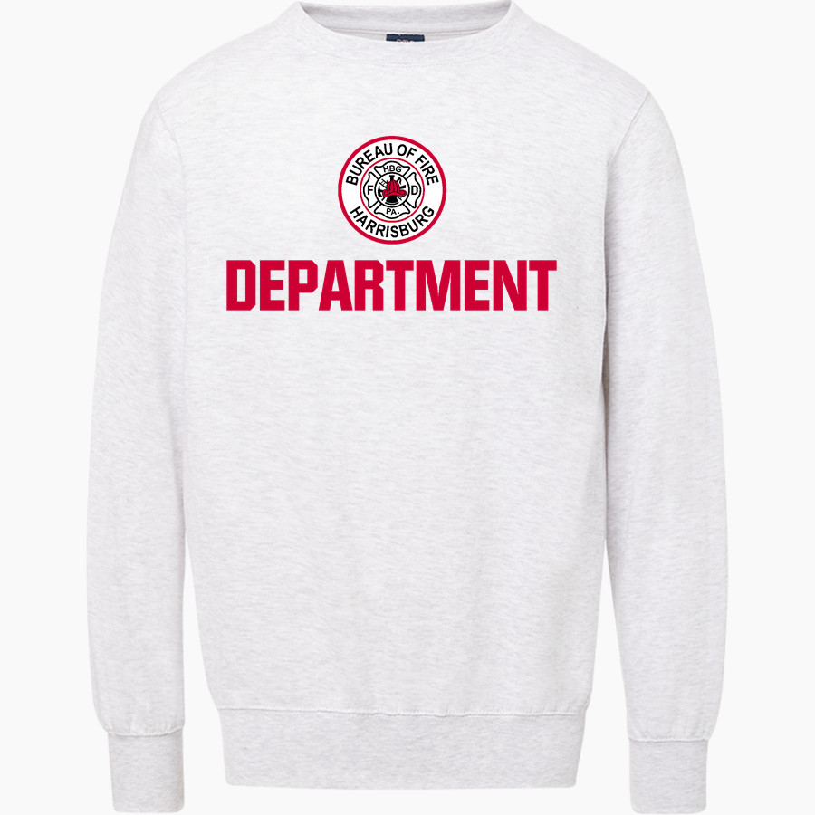 Bureau Of Fire Harrisburg Department <span class="pdp-name-mascot">Bureau Of Fire Harrisburg Department</span> MV Sport Men's Fundamental Fleece Crew