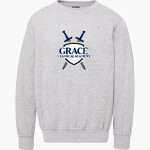 Grace Classical Academy Guardians <span class="pdp-name-mascot">Grace Classical Academy Guardians</span> MV Sport Men's Fundamental Fleece Crew Front Thumbnail