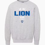 LUSTRE CHRISTIAN HIGH SCHOOL LIONS <span class="pdp-name-mascot">LUSTRE CHRISTIAN LIONS</span> MV Sport Men's Fundamental Fleece Crew Front Thumbnail
