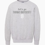 Thomas University Night Hawks <span class="pdp-name-mascot">Thomas University Night Hawks</span> MV Sport Men's Fundamental Fleece Crew Front Thumbnail