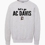 AC Davis Pirates MV Sport Men's Fundamental Fleece Crew Front Thumbnail