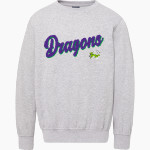 Southern Delaware School Of The Arts dragons MV Sport Men's Fundamental Fleece Crew Front Thumbnail