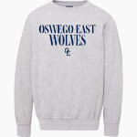 Oswego East Wolves <span class="pdp-name-mascot">Oswego East Wolves</span> MV Sport Men's Fundamental Fleece Crew Front Thumbnail