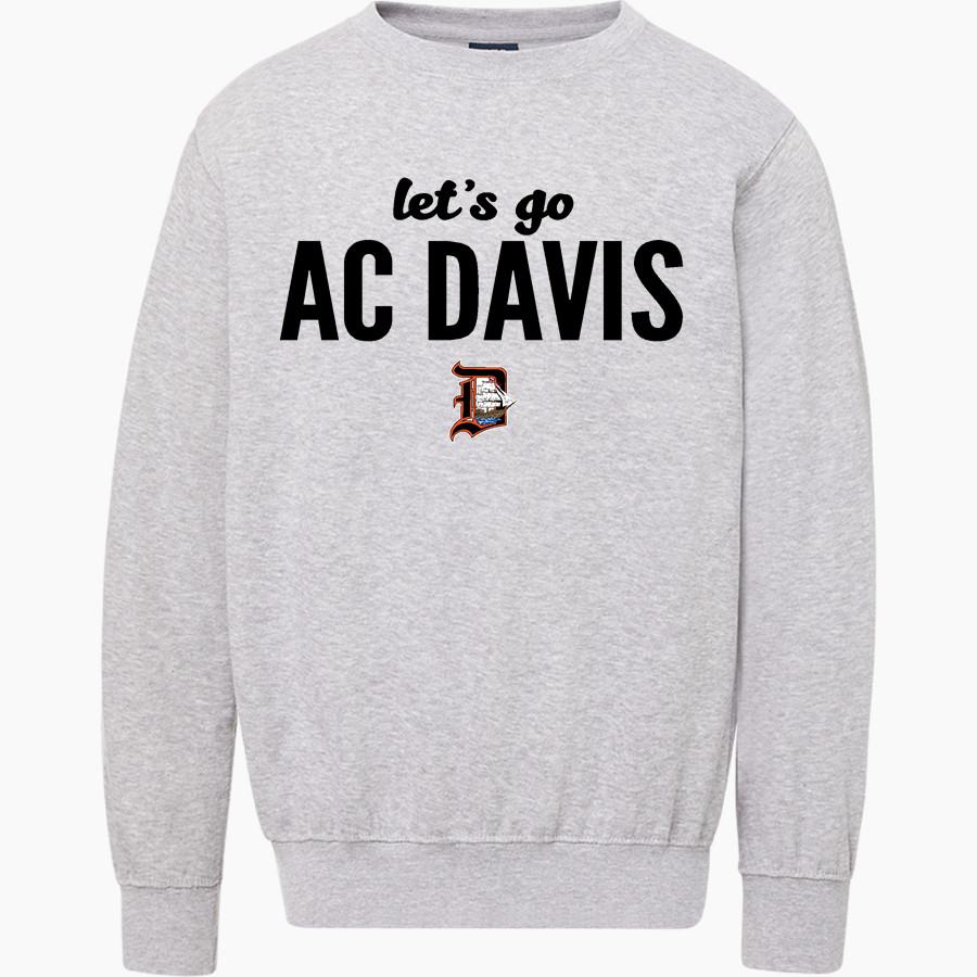 AC Davis Pirates MV Sport Men's Fundamental Fleece Crew