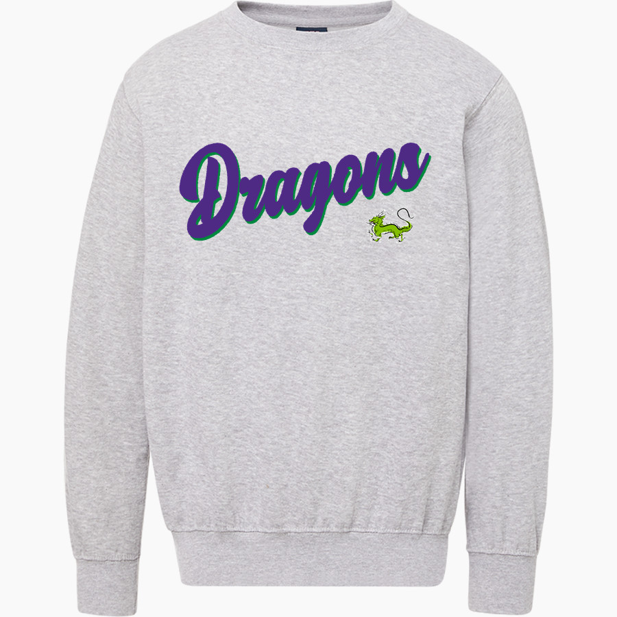 Southern Delaware School Of The Arts dragons MV Sport Men's Fundamental Fleece Crew