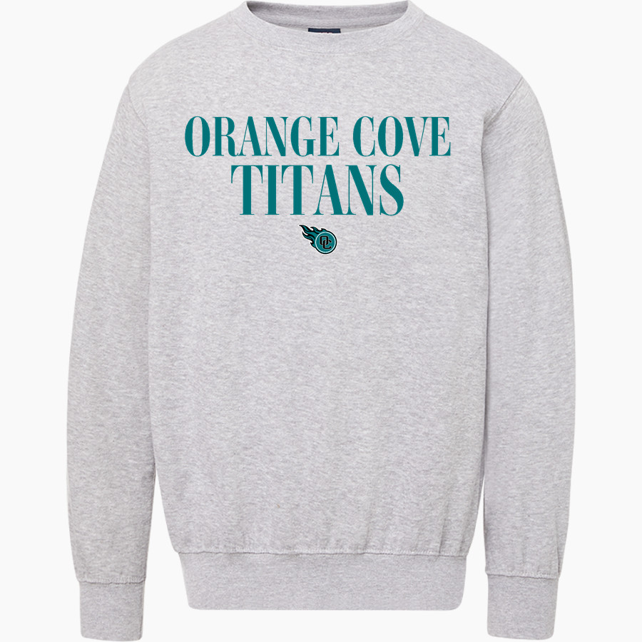 ORANGE COVE HIGH SCHOOL TITANS <span class="pdp-name-mascot">ORANGE COVE TITANS</span> MV Sport Men's Fundamental Fleece Crew
