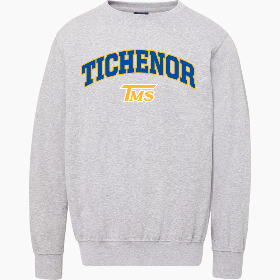 Tichenor Middle School Trojans <span class="pdp-name-mascot">Tichenor Middle School Trojans</span> MV Sport Men's Fundamental Fleece Crew