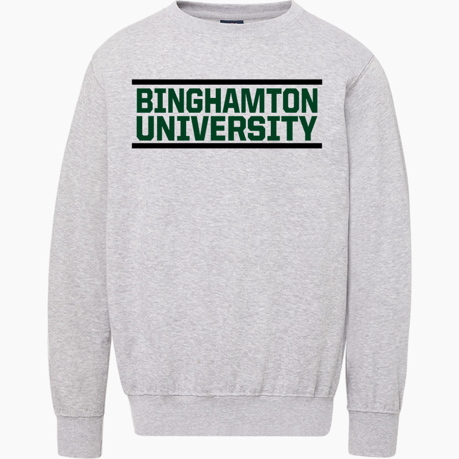 Binghamton University <span class="pdp-name-mascot">Binghamton Bearcats</span> MV Sport Men's Fundamental Fleece Crew