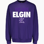 ELGIN HIGH SCHOOL WILDCATS <span class="pdp-name-mascot">ELGIN WILDCATS</span> MV Sport Men's Fundamental Fleece Crew Front Thumbnail
