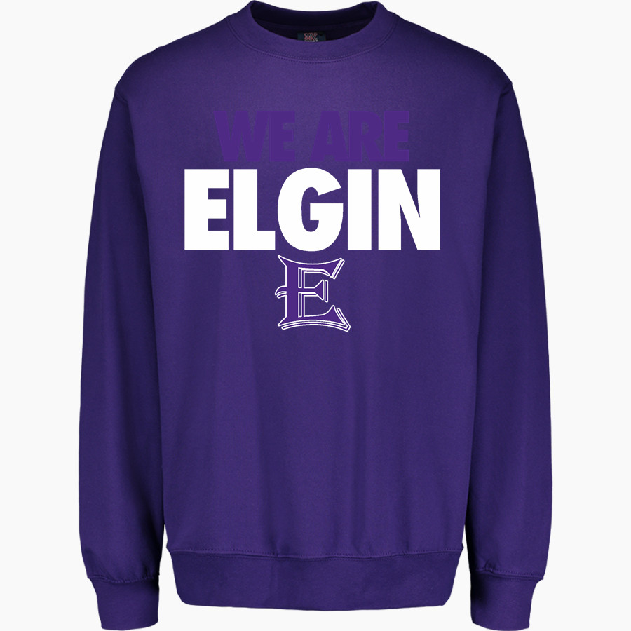 ELGIN HIGH SCHOOL WILDCATS <span class="pdp-name-mascot">ELGIN WILDCATS</span> MV Sport Men's Fundamental Fleece Crew