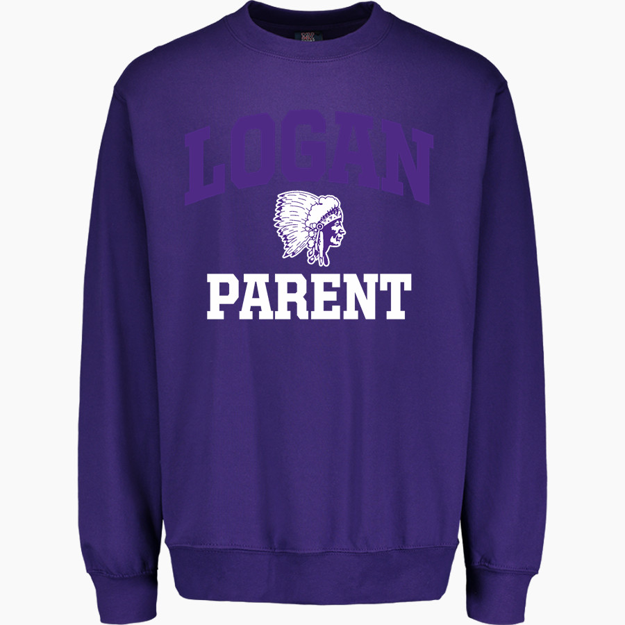 LOGAN HIGH SCHOOL CHIEFTAINS MV Sport Men's Fundamental Fleece Crew