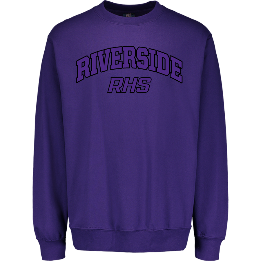 Riverside Raptors <span class="pdp-name-mascot">Riverside High School Raptors</span> MV Sport Men's Fundamental Fleece Crew