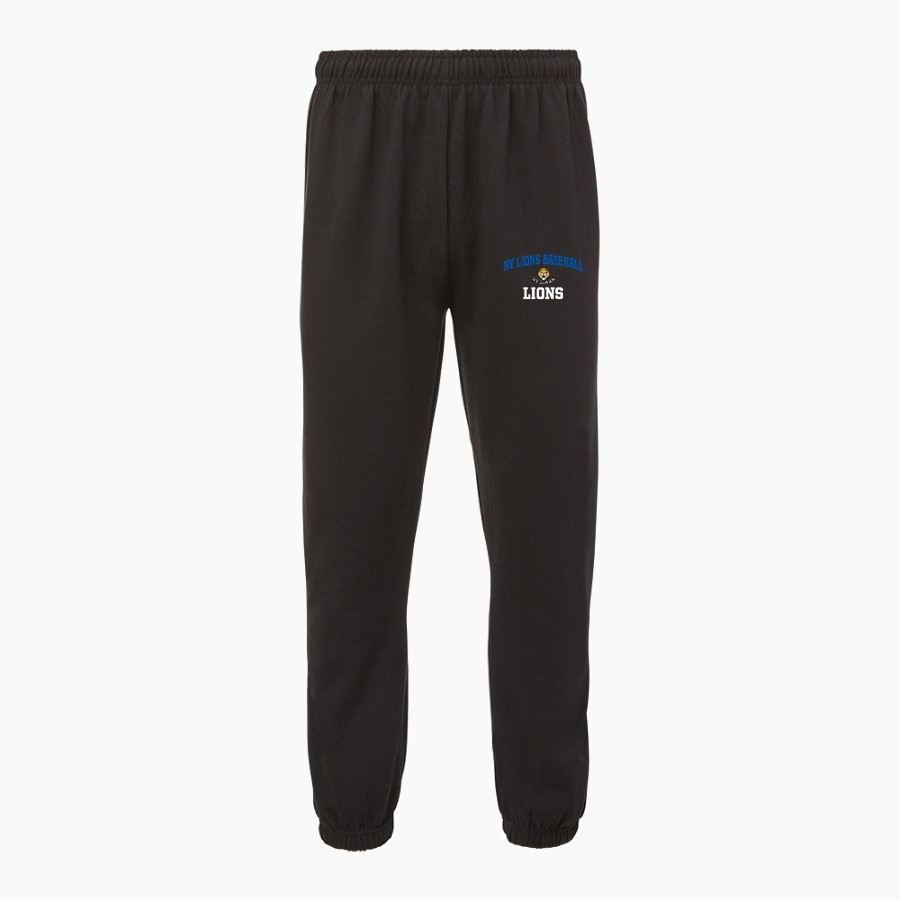 Ny Lions Baseball Lions <span class="pdp-name-mascot">Ny Lions Baseball Lions</span> MV Sport Men's Fundamental Fleece Pants