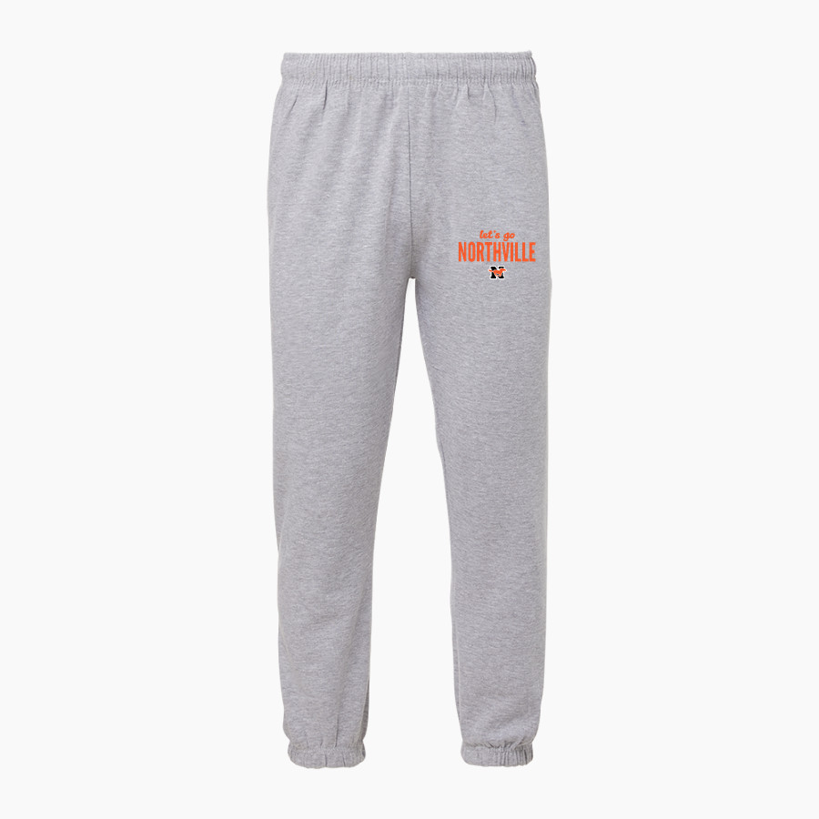NORTHVILLE HIGH SCHOOL MUSTANGS MV Sport Men's Fundamental Fleece Pants