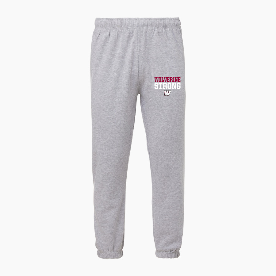 Willamette Wolverines <span class="pdp-name-mascot">Willamette Wolverines</span> MV Sport Men's Fundamental Fleece Pants