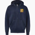 Notre Dame Belmont Tigers MV Sport Men's Fundamental Full Zip Hoodie Front Thumbnail