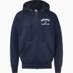 Saint Peter High School SAINTS ONLINE STORE <span class="pdp-name-mascot">Saint Peter Saints</span> MV Sport Men's Fundamental Full Zip Hoodie Front Thumbnail