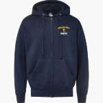 Bourgade Catholic Golden Eagles <span class="pdp-name-mascot">Bourgade Catholic Golden Eagles</span> MV Sport Men's Fundamental Full Zip Hoodie Front Thumbnail