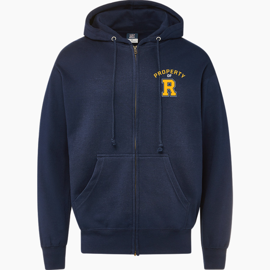 Rochester YellowJackets MV Sport Men's Fundamental Full Zip Hoodie