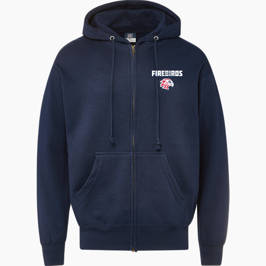 Firebirds Fastpitch The Official Online Store MV Sport Men's Fundamental Full Zip Hoodie