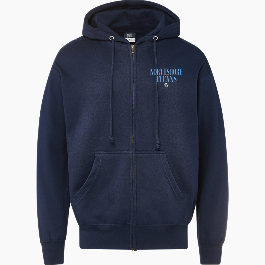 Northshore Titans Online Store <span class="pdp-name-mascot">Northshore Titans</span> MV Sport Men's Fundamental Full Zip Hoodie