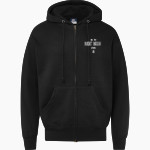 Thomas University Night Hawks <span class="pdp-name-mascot">Thomas University Night Hawks</span> MV Sport Men's Fundamental Full Zip Hoodie Front Thumbnail