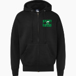 MEADE COUNTY HIGH SCHOOL GREENWAVES MV Sport Men's Fundamental Full Zip Hoodie Front Thumbnail