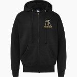 RUSSELLVILLE HIGH SCHOOL GOLDEN TIGERS <span class="pdp-name-mascot">RUSSELLVILLE GOLDEN TIGERS</span> MV Sport Men's Fundamental Full Zip Hoodie Front Thumbnail