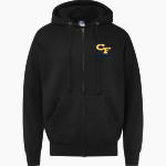 Cape Fear Colts <span class="pdp-name-mascot">Cape Fear Colts</span> MV Sport Men's Fundamental Full Zip Hoodie Front Thumbnail