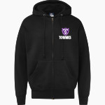 University Of St. Thomas Athletics The Official Online Store MV Sport Men's Fundamental Full Zip Hoodie Front Thumbnail