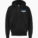 Marian SABRES <span class="pdp-name-mascot">Marian University SABRES</span> MV Sport Men's Fundamental Full Zip Hoodie Front Thumbnail