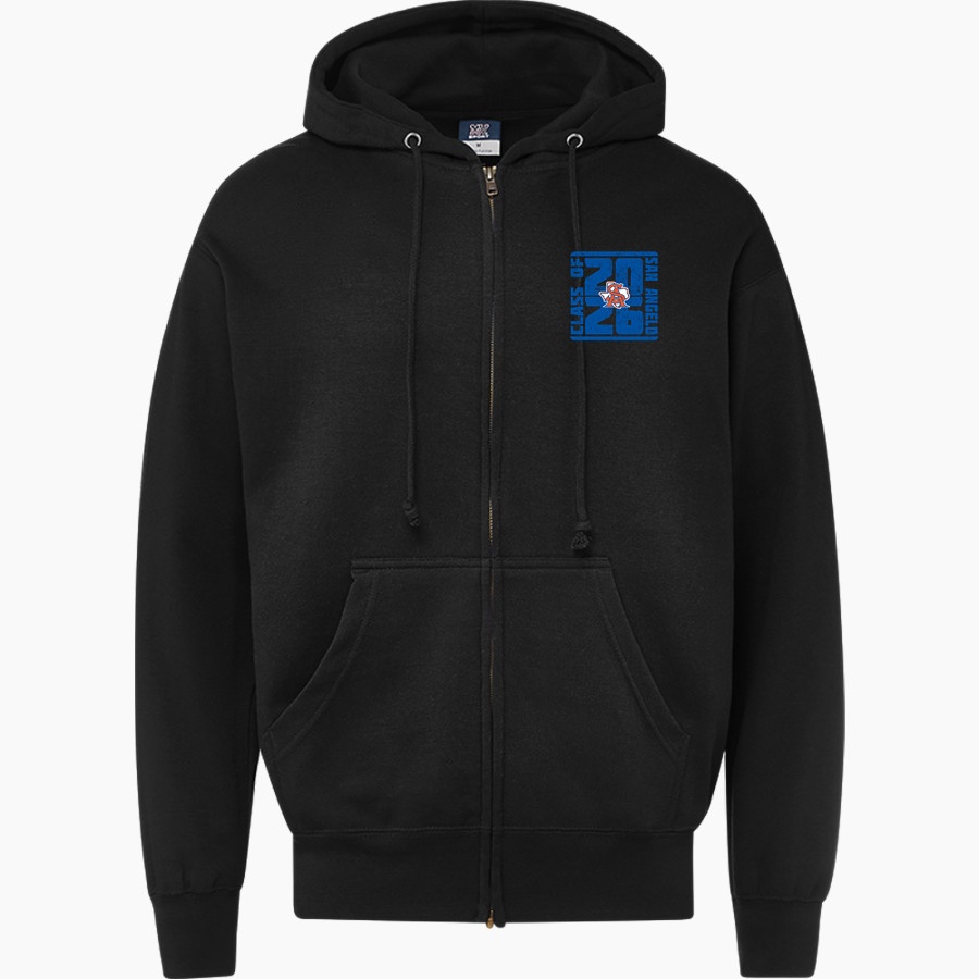 SAN ANGELO CENTRAL HIGH SCHOOL BOBCATS <span class="pdp-name-mascot">SAN ANGELO BOBCATS</span> MV Sport Men's Fundamental Full Zip Hoodie