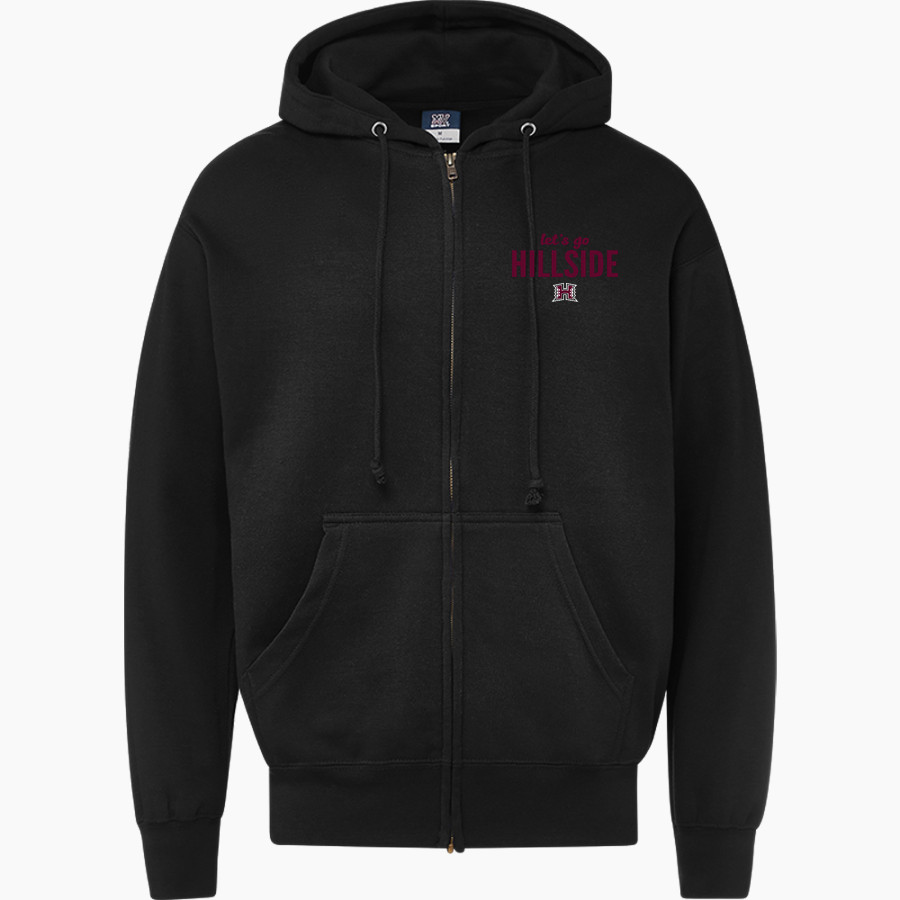 HILLSIDE HIGH SCHOOL COMETS <span class="pdp-name-mascot">HILLSIDE COMETS</span> MV Sport Men's Fundamental Full Zip Hoodie