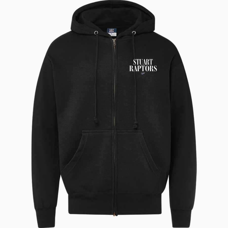 Stuart Raptors <span class="pdp-name-mascot">Stuart Raptors</span> MV Sport Men's Fundamental Full Zip Hoodie
