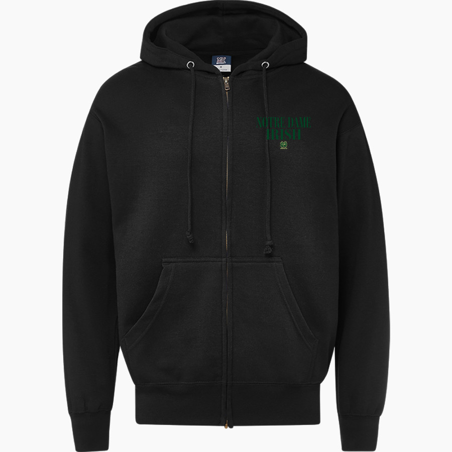 Notre Dame Irish MV Sport Men's Fundamental Full Zip Hoodie