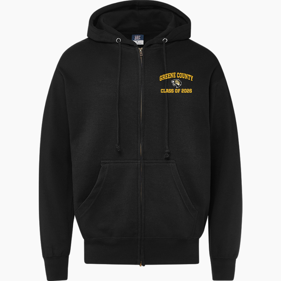 GREENE COUNTY HIGH SCHOOL TIGERS <span class="pdp-name-mascot">GREENE COUNTY TIGERS</span> MV Sport Men's Fundamental Full Zip Hoodie