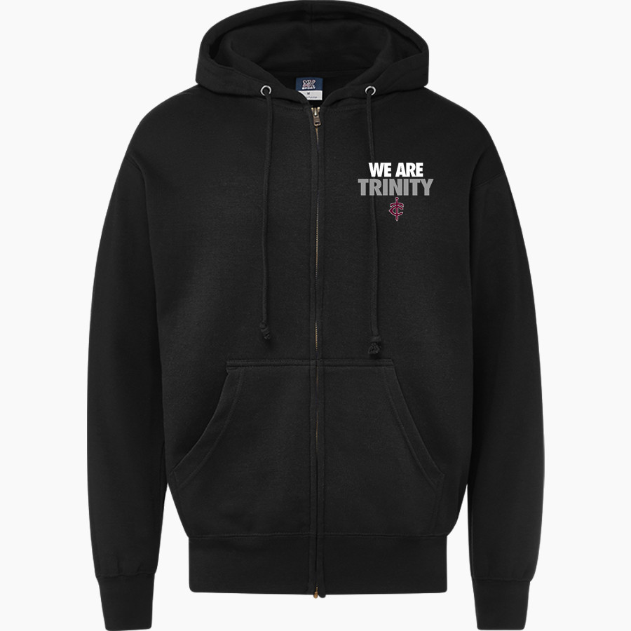 Trinity Warriors <span class="pdp-name-mascot">Trinity Christian Warriors</span> MV Sport Men's Fundamental Full Zip Hoodie