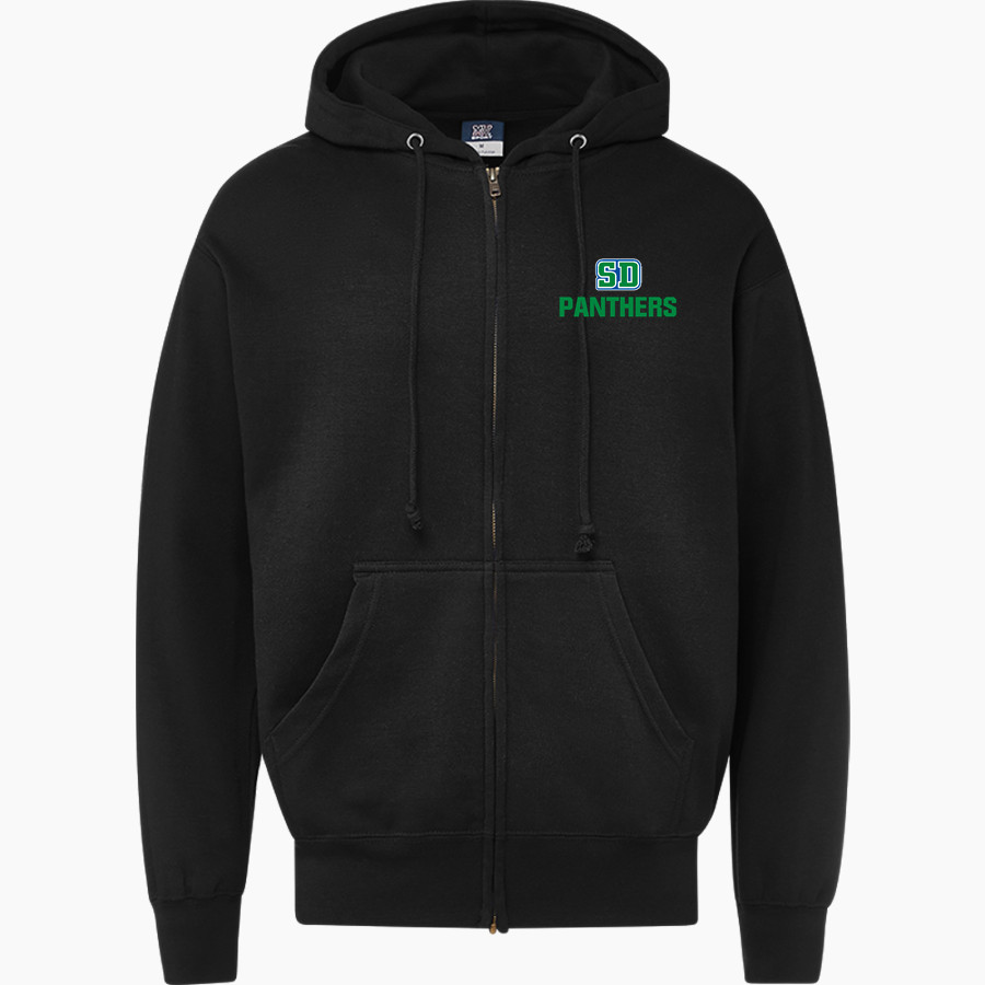 San Domenico Panthers <span class="pdp-name-mascot">San Domenico Panthers</span> MV Sport Men's Fundamental Full Zip Hoodie