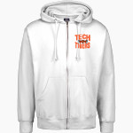 Tech High School Tigers <span class="pdp-name-mascot">Tech High School</span> MV Sport Men's Fundamental Full Zip Hoodie Front Thumbnail