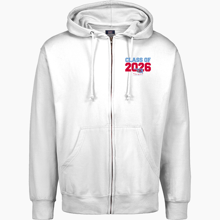 Oklahoma Premier Figure Skating <span class="pdp-name-mascot">Oklahoma Premier Figure Skating</span> MV Sport Men's Fundamental Full Zip Hoodie