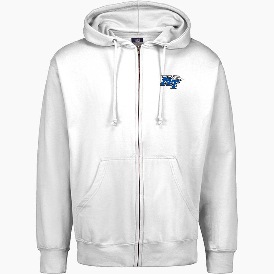 MTSU Blue Raiders <span class="pdp-name-mascot">MTSU Blue Raiders</span> MV Sport Men's Fundamental Full Zip Hoodie
