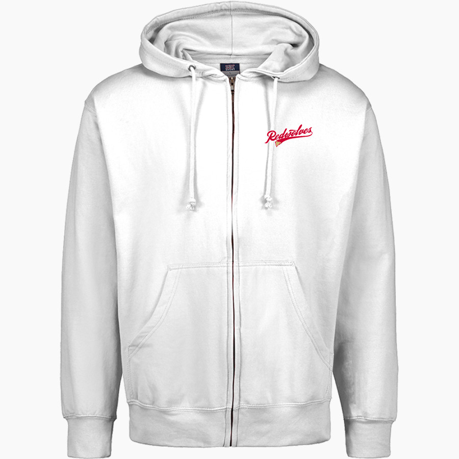 JIMMY CARTER EARLY COLLEGE HIGH SCHOOL Red Wolf <span class="pdp-name-mascot">Jimmy Carter Red Wolf</span> MV Sport Men's Fundamental Full Zip Hoodie